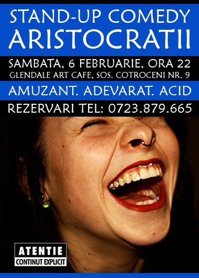 Stand-up Comedy în Glendale Art Cafe din Bucureşti