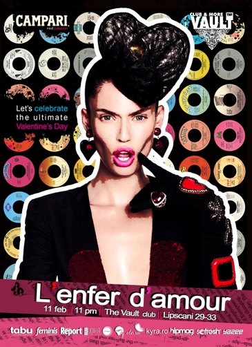 L’Enfer D’Amour în Club The Vault din Bucureşti