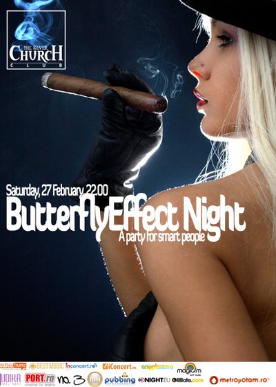 ButterflyEffect Night în The Silver Church din Bucureşti
