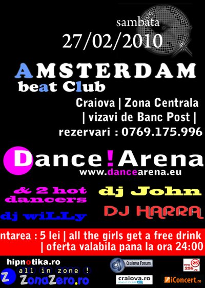 Dance Arena în Amsterdam beat Club din Craiova