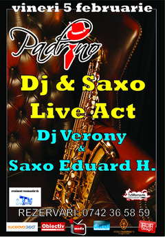 Dj & Sax Live Act