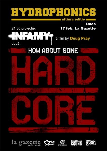 Hard Core in Pub La Gazette
