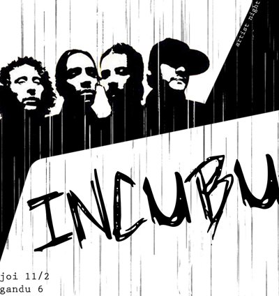 Incubus în Club Brain din Iaşi