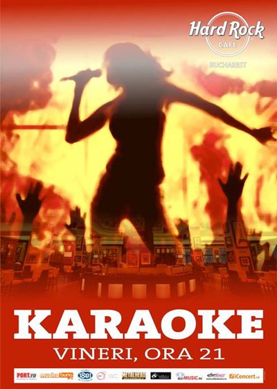 Karaoke Party în Hard Rock Cafe din Bucureşti