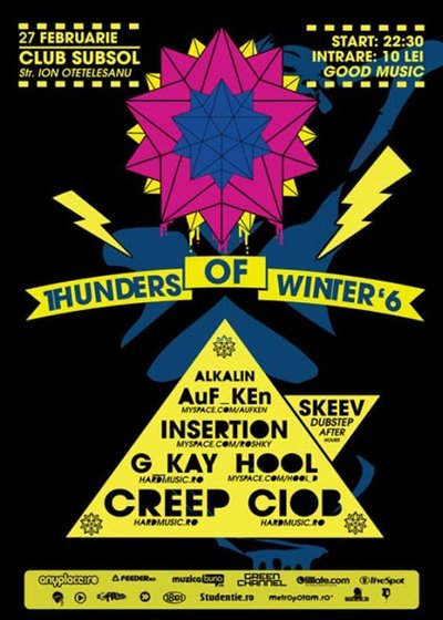 Thunders of winter 6 în Club Subsol din Bucureşti