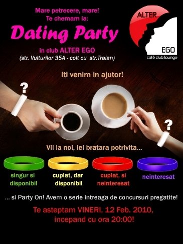 Dating Party în Club Alter Ego din Bucureşti