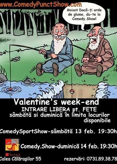 Comedy Weekend în La Scena din Bucureşti