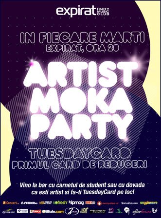 Artist Moka Party în Club Expirat din Bucureşti