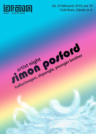 Simon Posford în Club Brain din Iaşi