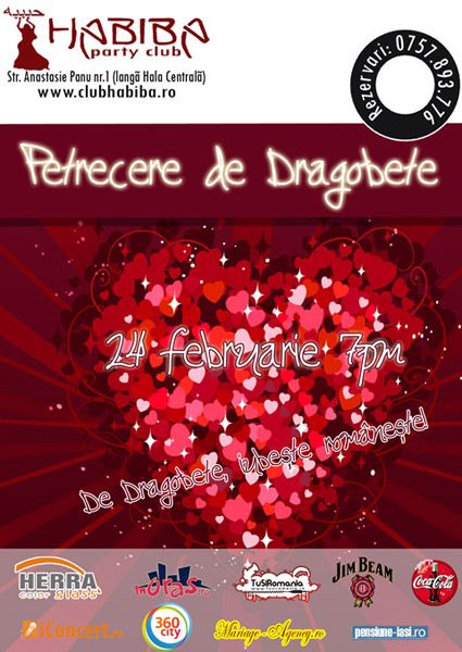 Petrecere de Dragobete la Habiba Club din Iaşi