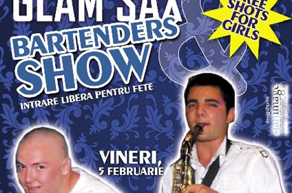Glam Sax & Bartenders Show