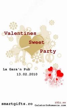 Valentine Sweet Party La Gara’n Pub din Bucureşti