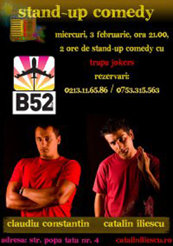 Trupa Jokers în Club B52 din Bucureşti