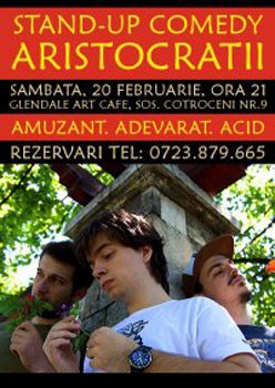 Stand-up Comedy în Glendale Art Cafe din Bucureşti
