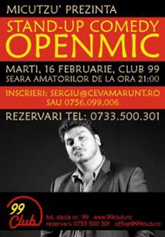 Stand up Comedy Openmic