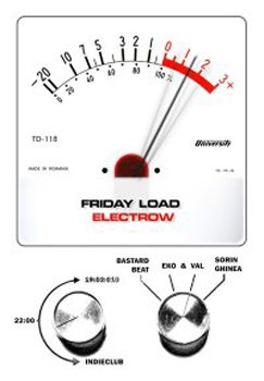 Friday Load Electrow în Club Indie din Bucureşti