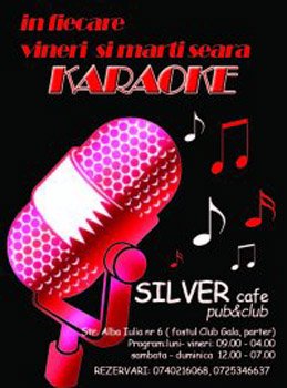 Karaoke în Silver Club din Sibiu