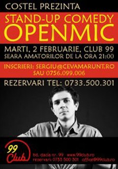 Stand up Comedy cu Costel