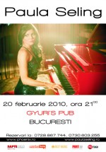Concert Paula Seling în Gyuri’s Pub din Bucureşti