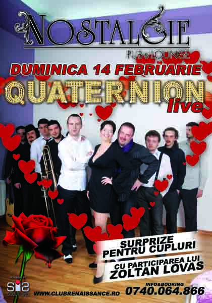 Concert Quaternion Band la Nostalgie Pub din Arad