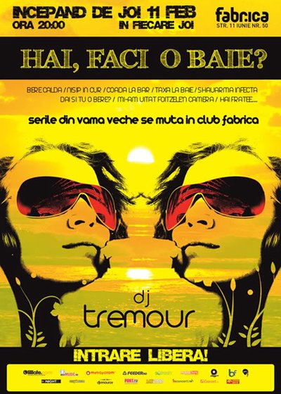 Hai, faci o baie? în Club Fabrica din Bucureşti