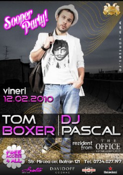 Tom Boxer & DJ Pascal în Club Vansses din Constanţa