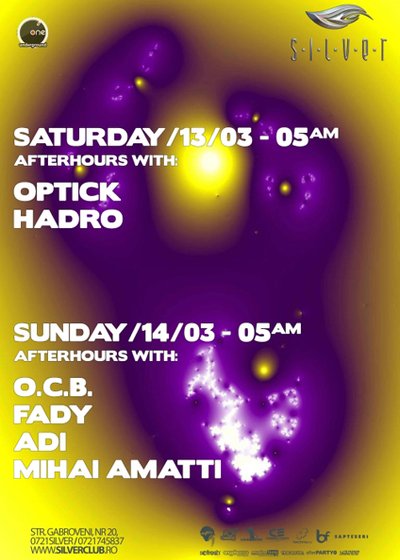 Afterhours Party la Club Silver din Bucureşti