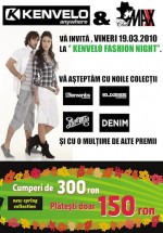 Kenvelo Fashion Night în Club Maxx din Bucureşti