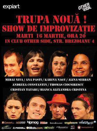 Trupa Nouă în Club Other Side din Bucureşti