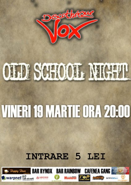Old School Night