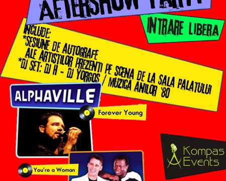 Back to the 80’s Aftershow Party