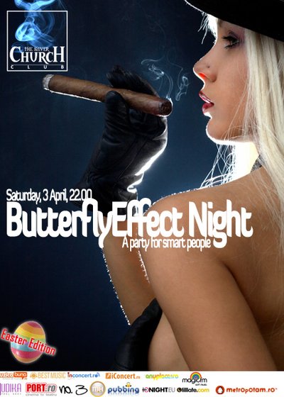 ButterflyEffect Night în The Silver Church din Bucureşti