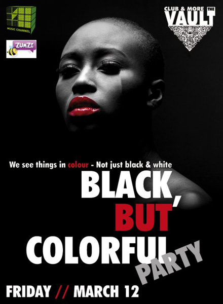 Black, but Colorful Party