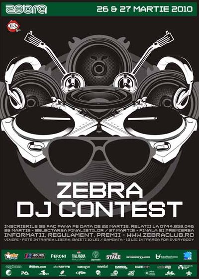 DJ Contest în Zebra Club din Bacău