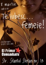 Te iubesc… femeie în El Primer Comandante din Bucureşti