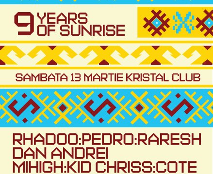 9 years of Sunrise