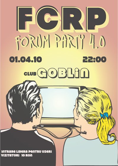 FCRP Forum Party 4.0 în Club Goblin din Bucureşti