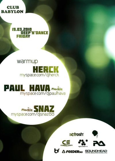Deep’N’Dance la Club Babylon din Arad