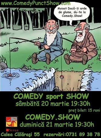 Comedy Weekend în La Scena din Bucureşti