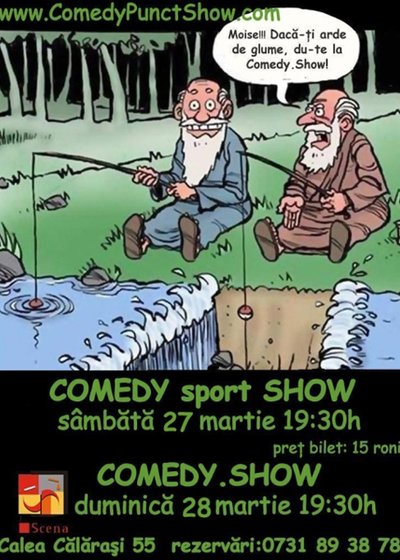 Comedy Weekend în La Scena din Bucureşti