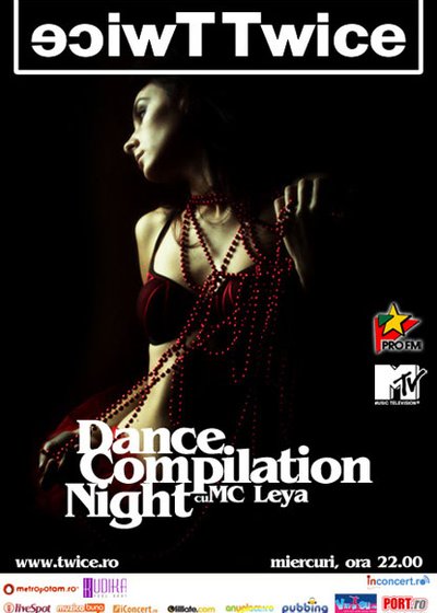 Dance Compilation Night în Club Twice din Bucureşti
