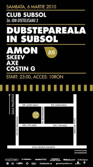 Dubstepareala în Club Subsol din Bucureşti
