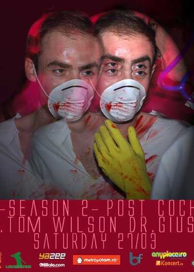 Tom Wilson & Giuser la Post Cochet din Bucureşti