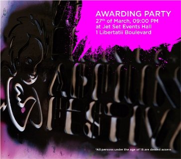 Awarding Party la Jet Set Events Hall din Bucureşti