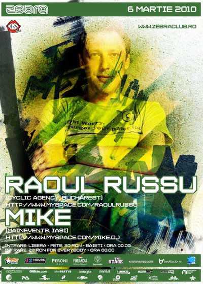 Raoul Russu & Mike  în Zebra Club din Bacău