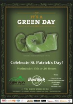 St. Patrick’s Day la Hard Rock Cafe din Bucureşti