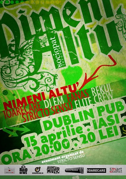 Nimeni Altu, 1Oarecare, Stricto Senso, Rekul, Elite Crew & Fanas
