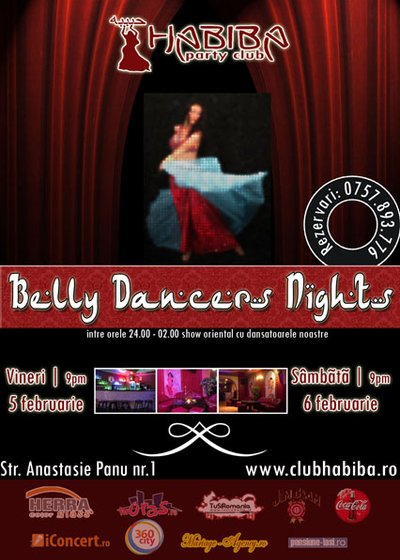 Belly Dancers Nights la Habiba Club din Iaşi