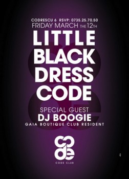 Litte black dress Code în Club Code din Iaşi