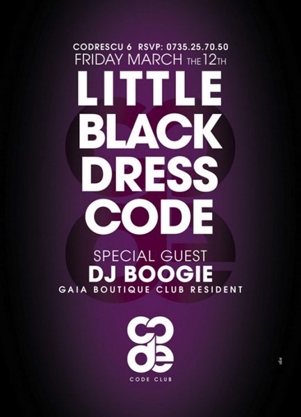 Litte black dress Code